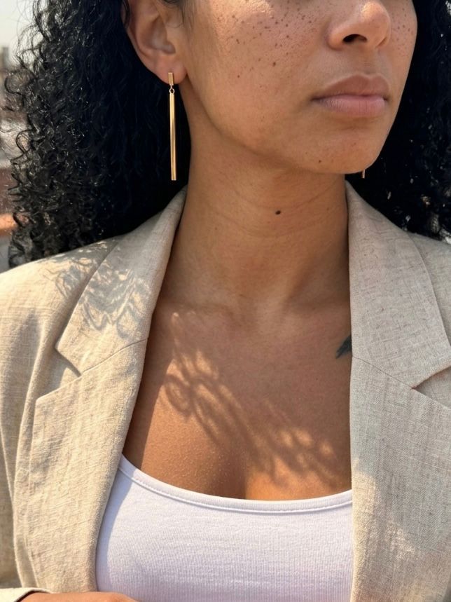 Rose-Gold Earring