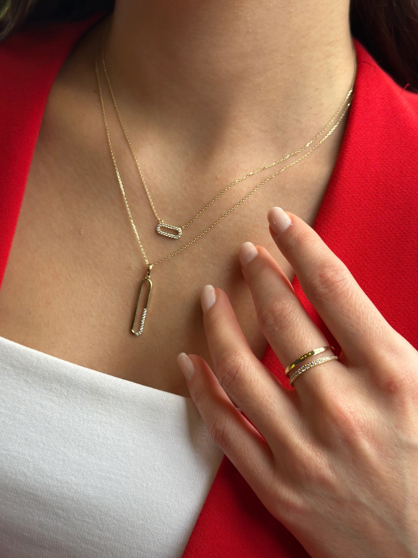 Halo Link Necklace