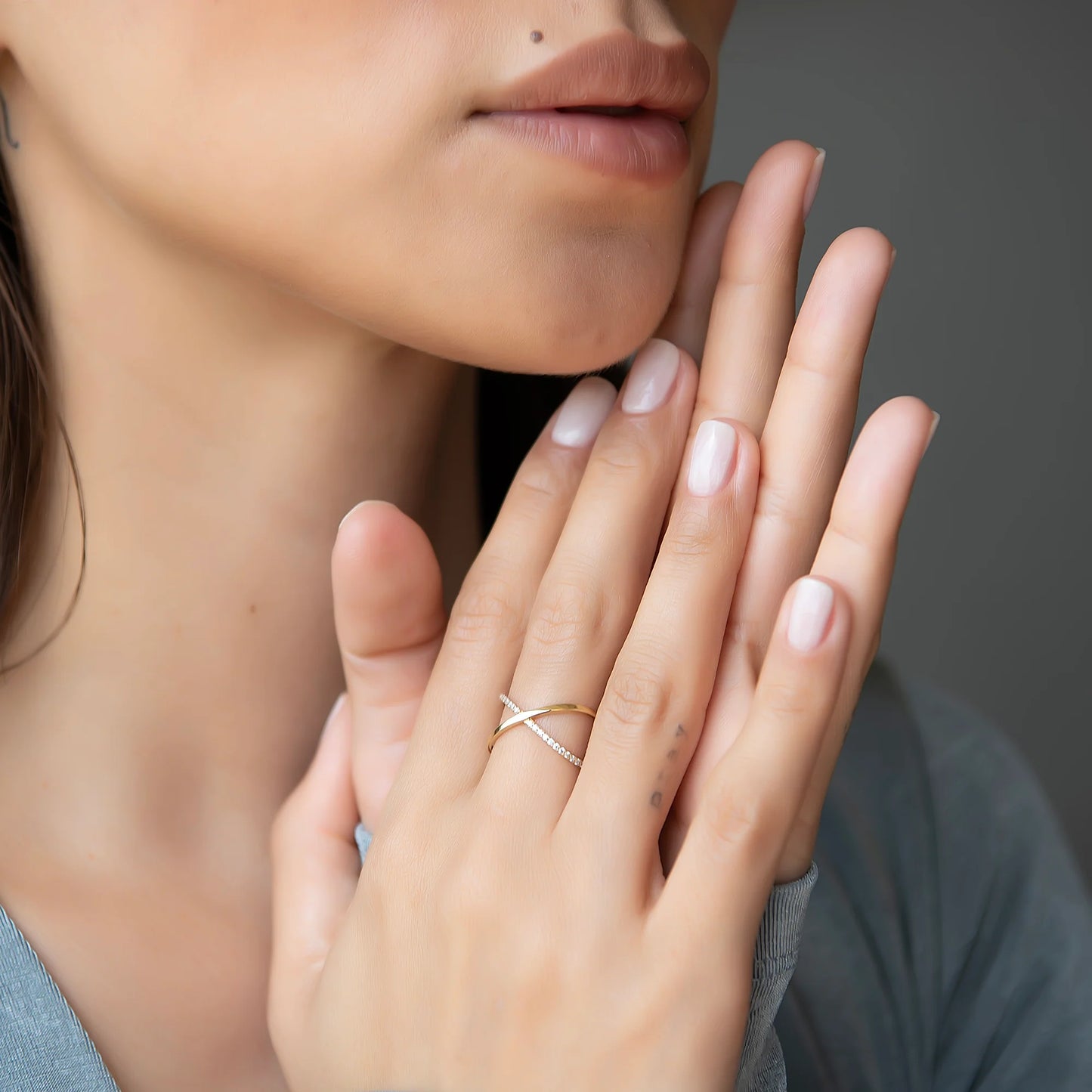 Infinity Curve Ring
